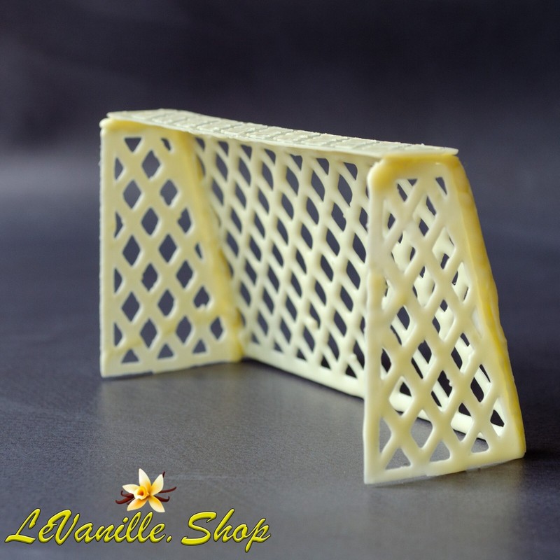 Plastic Chocolate Mold Soccer Goal Chocolate Figure for Cake Decorating Supplies gallery