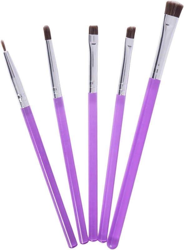 5-Piece Decorating Brush Set – Food Safe Decorating Brushes for Dusting Edible