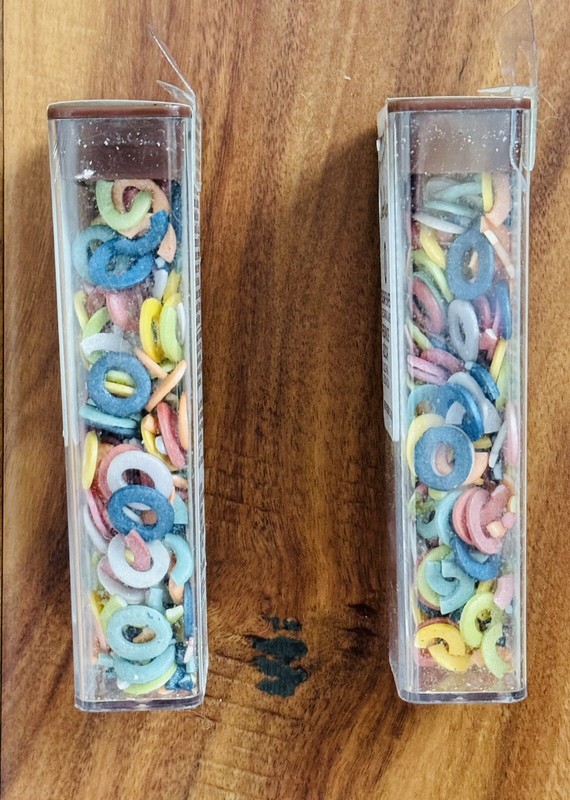 ChocoMaker Number 0 Sugar Shapes (Edible Bakery Sprinkles) .75 Oz 2 Packs gallery