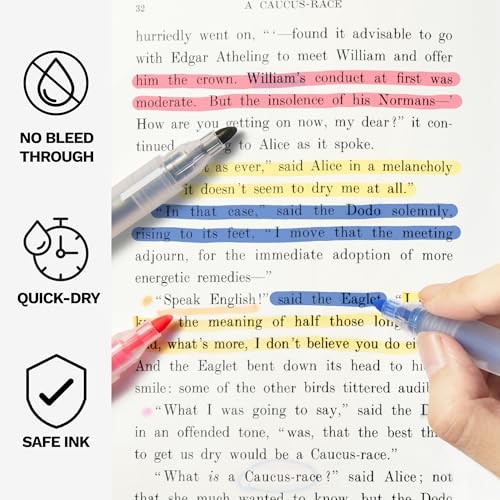 Dual Tip Highlighters Coloring Changing Markers - No Bleed Bible 24 Colors gallery