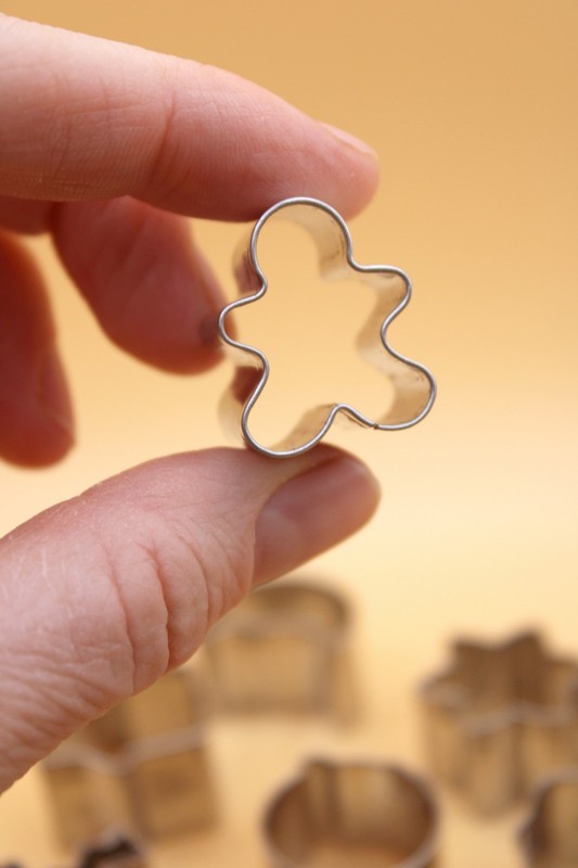 Mini Cookie Cutters 20Pk 1" Christmas Shapes for Miniature Baking, Fondant, Clay gallery
