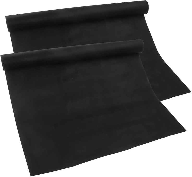 2pcs Heavy Duty Teflon Oven Liner for Bottom of Oven – 23.6″x15.7″ Black Non