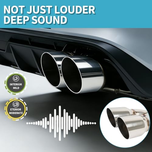 3" Dual Exhaust Tip - 3" Inlet 3.5" Outlet 9.5" Overall Length 3*3.5*9.5 gallery