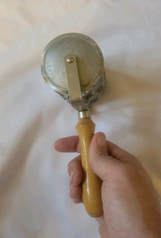 VTG German Monopol Auro Model 12 Rolling Cookie Pastry Roller Christmas gallery