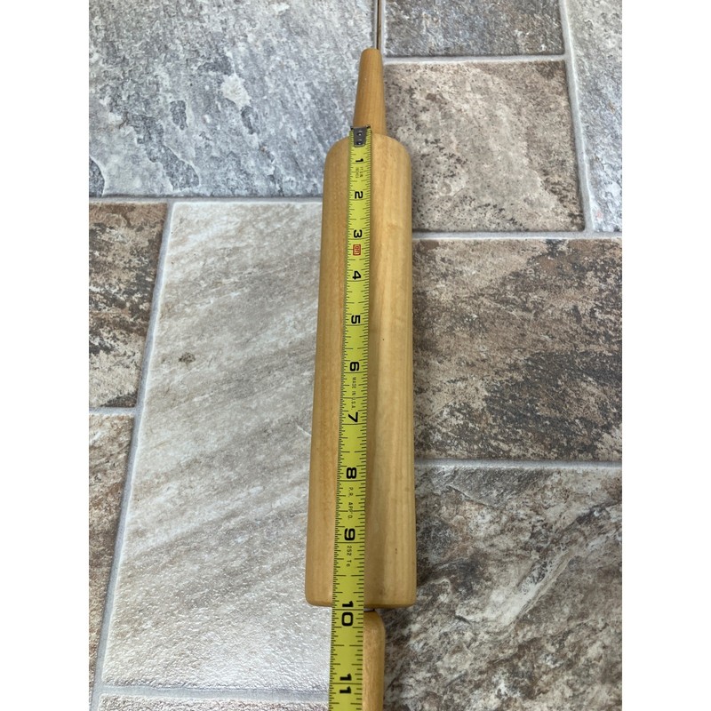 Vintage Style Natural Wood Rolling Pin 17.5 Inch Traditional Farmhouse Baker gallery