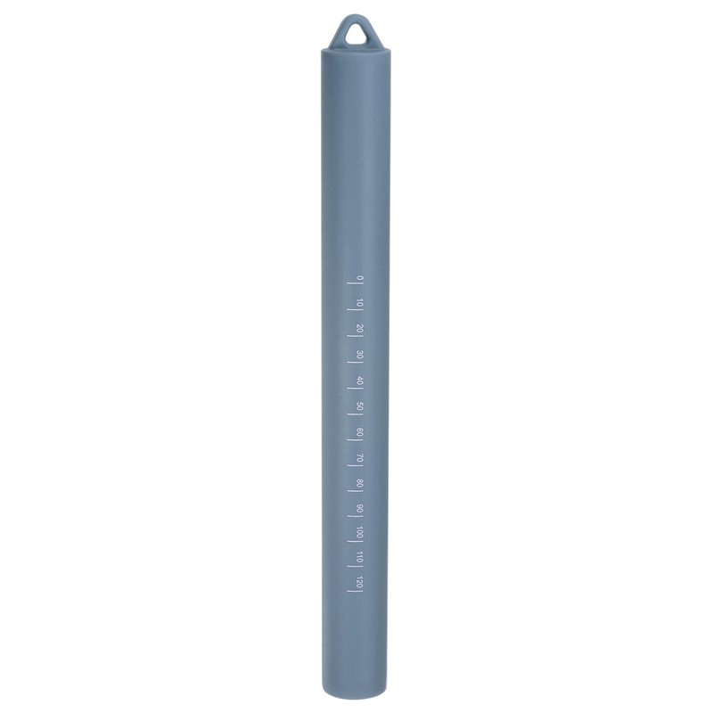 Silicone Rolling Pin 10″ Stainless Steel Inner Core Dough Roller Blue