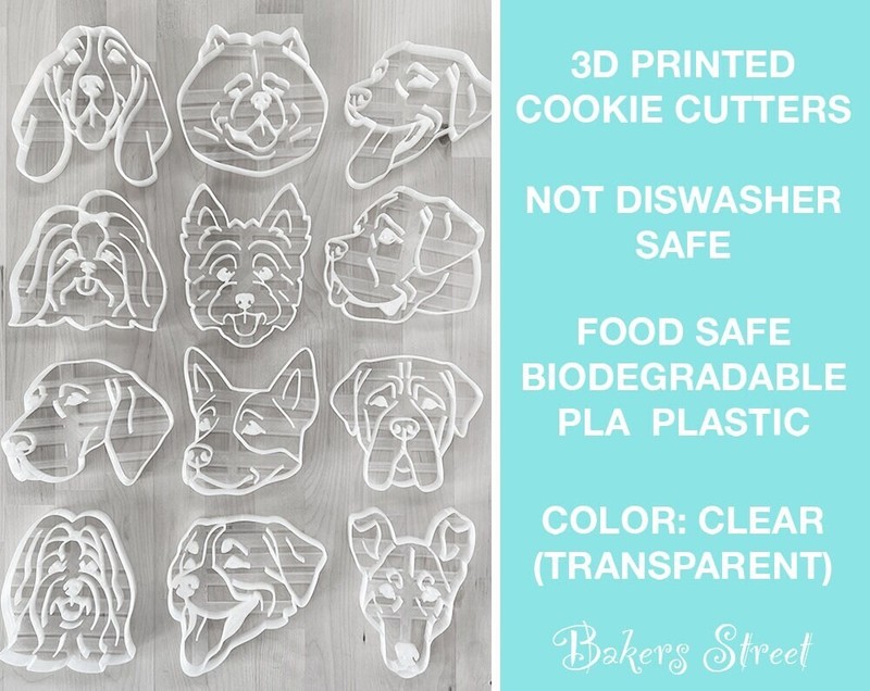 Golden Doodle Cookie Cutter, Dog Portrait, Gift for Golden Doodle Owner gallery