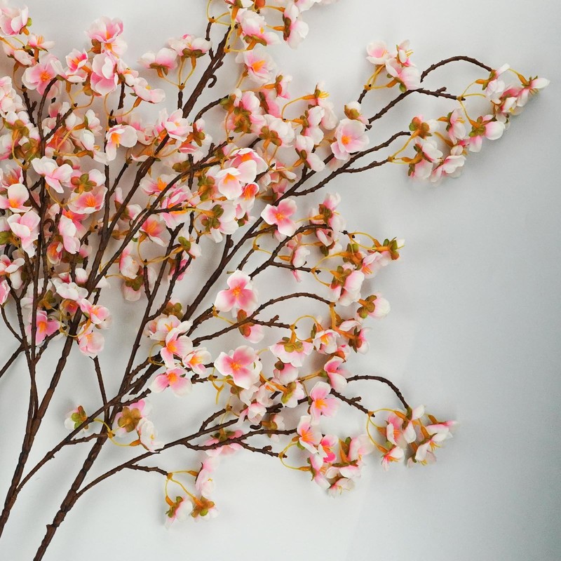 Uieke Silk Cherry Blossom Branches, 40.5in Artificial Cherry Blossom Flowers Lon gallery