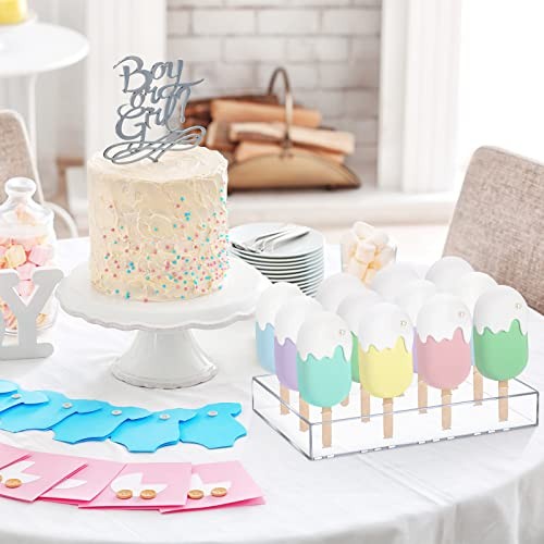 2 Pcs Cakesicle Stand Display Acrylic Cake Pop Stand Reusable Cake Pop Holder gallery