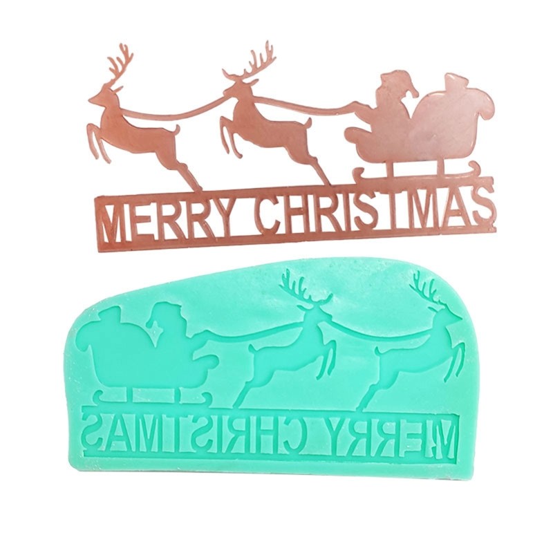 Christmas Series Baking Mold Fondant Mould Chocolate Moulds Cake Decorating Tool