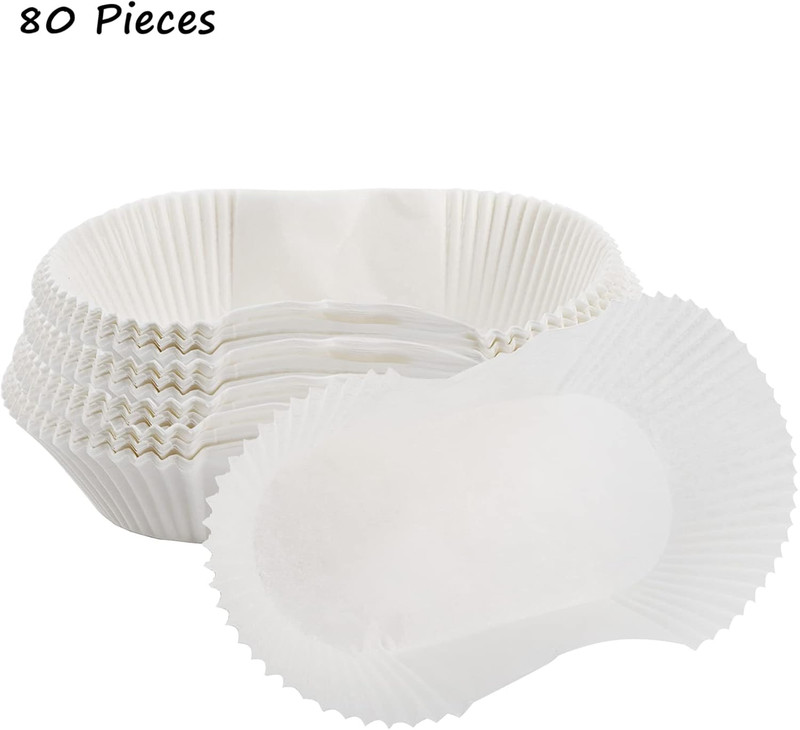 80 PCS Bread Baking Liners, 2 LB Paper Loaf Pan Liners, Greaseproof Bread Tin Li gallery