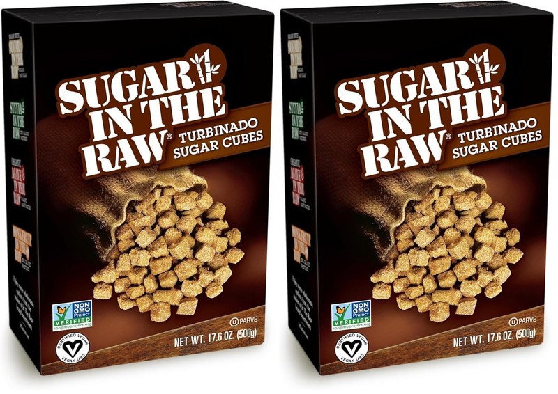 Sugar In The Raw Granulated Turbinado Cane 17.6 Ounce (Pack of 2)