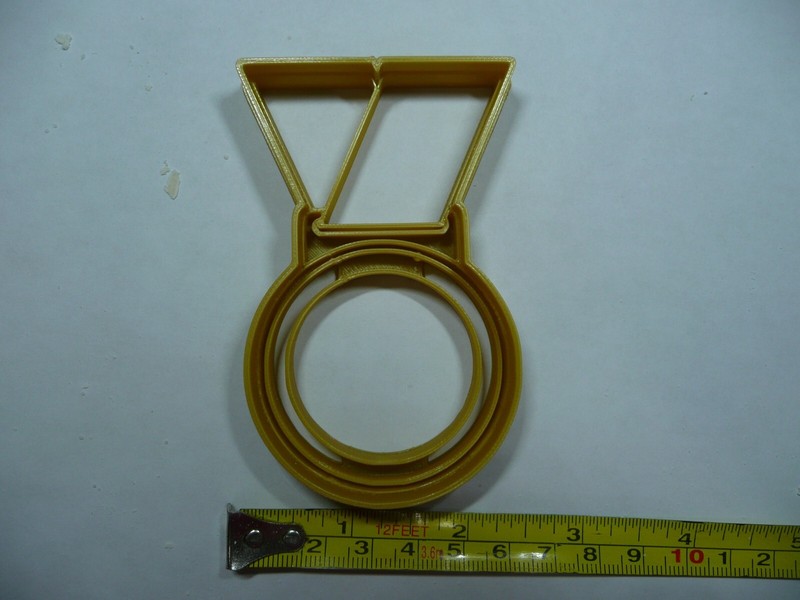 MEDAL AWARD WINNER SPORTS COOKIE CUTTER MADE IN USA PR5434 gallery
