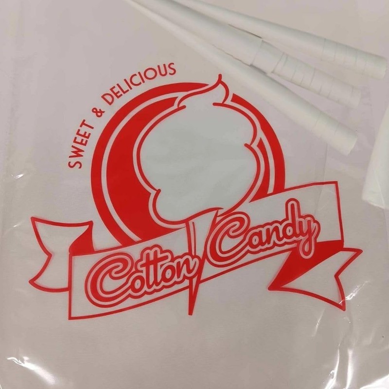 Cotton Candy Cones and Bags 100ct 11.5″ X 19.5″ Heavy Duty – Ideal for Fairs