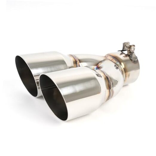 3" Dual Exhaust Tip - 3" Inlet 3.5" Outlet 9.5" Overall Length 3*3.5*9.5 gallery