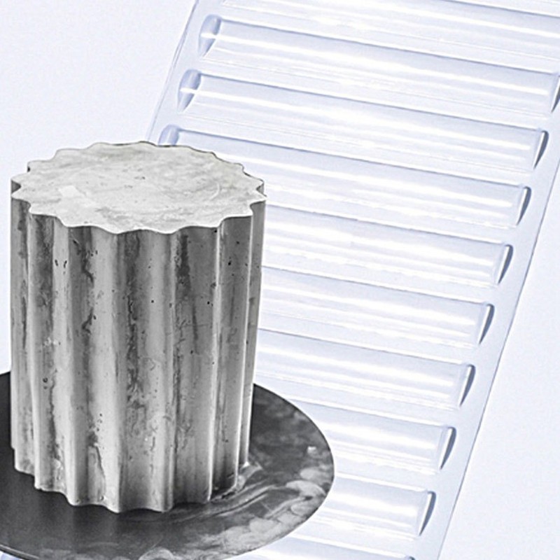 Origami Style Transparent Cake Collar Mold for Mousse Cake Edge Decoration gallery