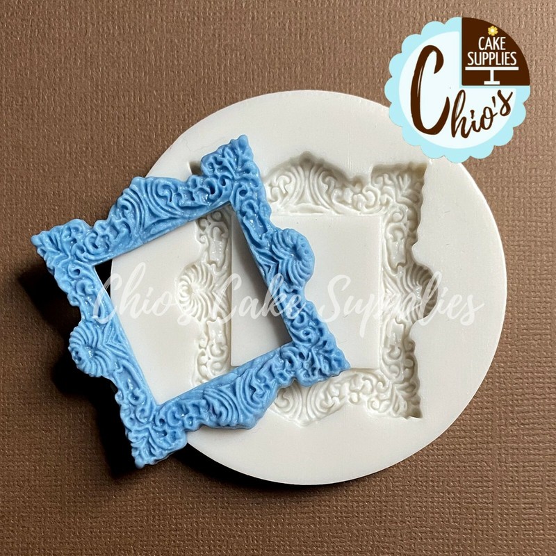 Square frame silicone mold gallery