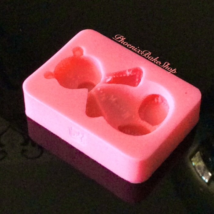 TEDDY BEAR Silicone Cake Decorating Mould Art  gallery