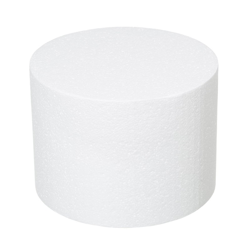 8x6Inch Foam Dummy Round Cake for Crafts 2pcs 8 Inch Round Cake Dummy Discs f... gallery