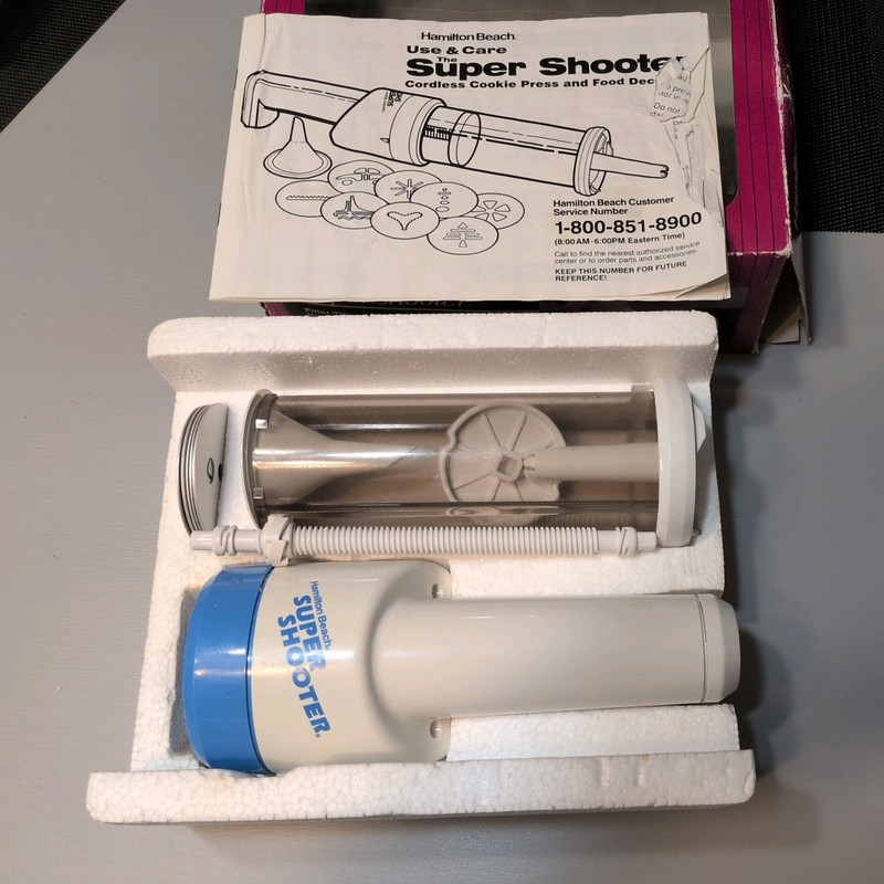 Hamilton Beach The Super Shooter Cookie Press - White gallery
