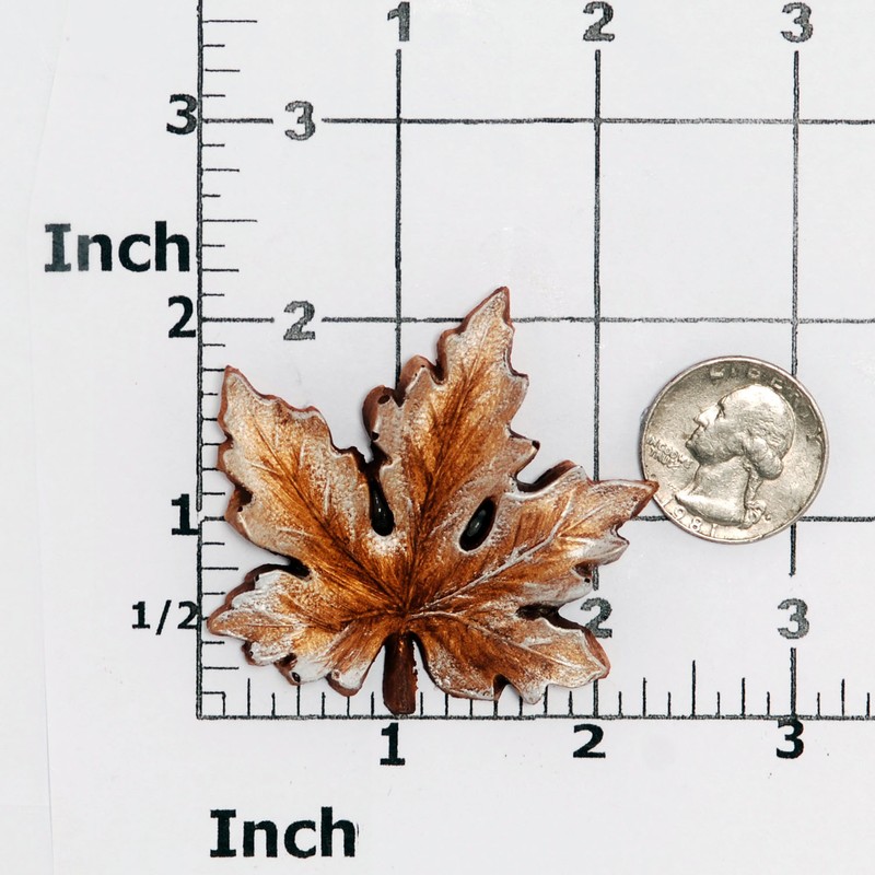 Maple Leaf Silicone Mold Food Safe Fondant Gum Paste Chocolate Mint Mould (745) gallery