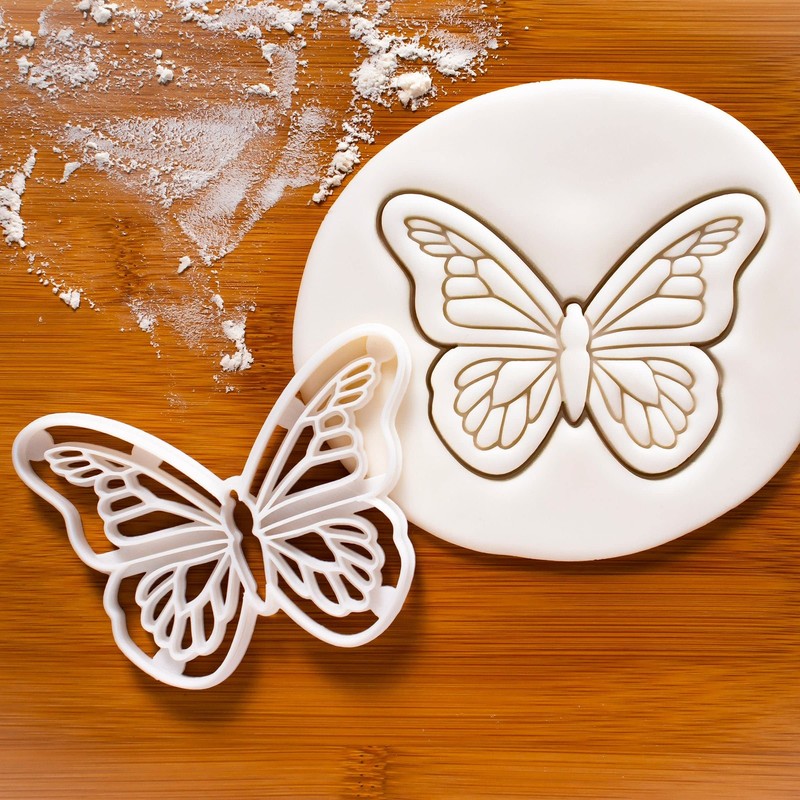 Monarch Butterfly cookie cutter, 1 piece - gallery
