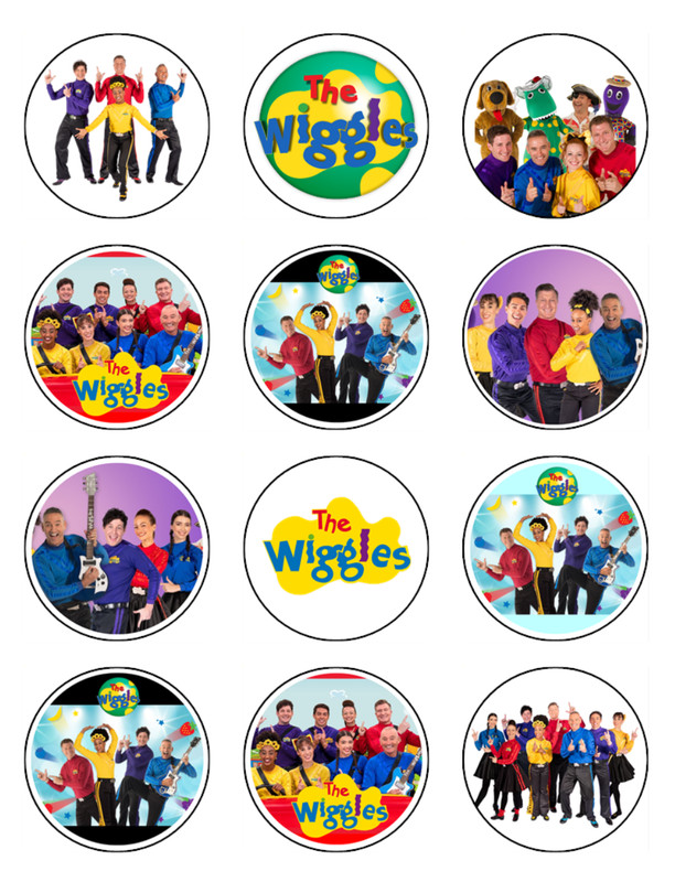 The Wiggles Edible Cake Toppers Icing Birthday Cake Decorations (4 Sizes) gallery