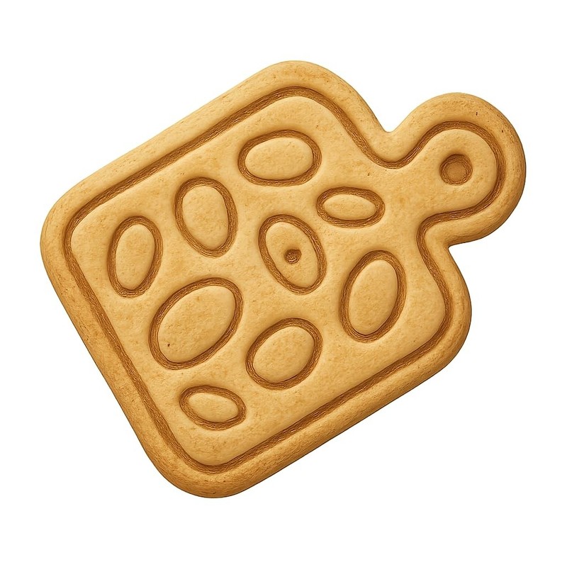 Charcuterie with Olive Varieties Cookie Cutter & Stamp, Fondant & Clay – 4×3.5