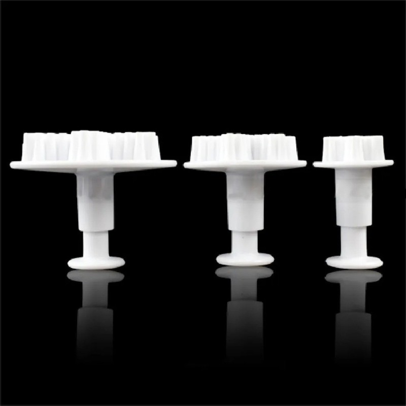 Sugarcraft Snowflake Plastic Fondant Cutter Cookie Cake Mold Baking Cake Mould gallery