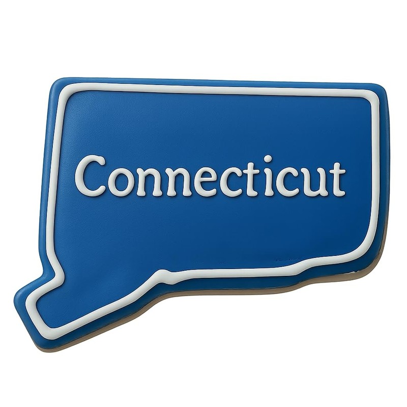 Coastal Connecticut Cookie Cutter & Stamp, Fondant & Clay - 4x2.5 gallery