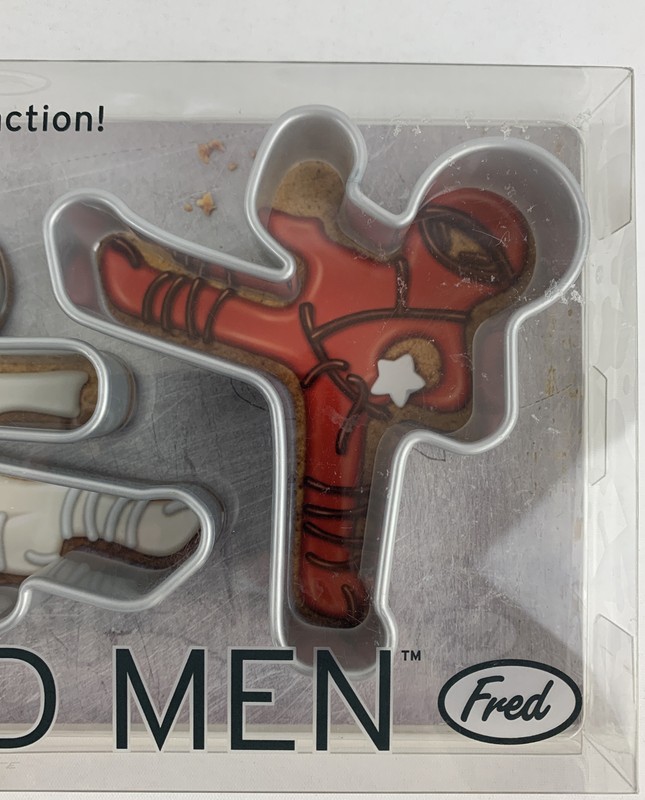 Fred & Friends Ninjabread Men Cookie Cutters 2010 The Monster Factory gallery