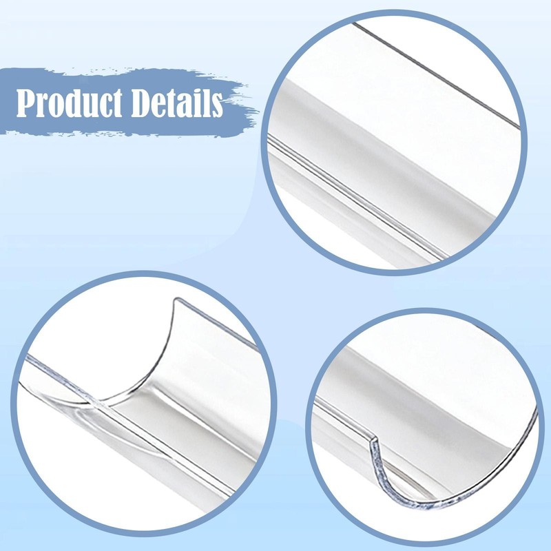 2 Pieces Swiss Roll Shaping Tool Dessert Making Easy Setting Kitchen Gadget for gallery