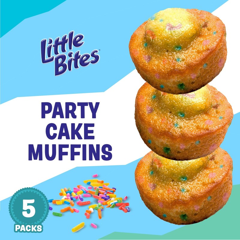 Little Bites Party Cake Muffins, 5 individual packs, 1.5 Ounce (Pack of 5) gallery