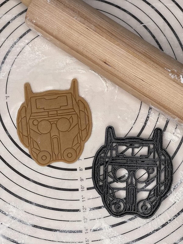 Star Wars Bad Batch Clone Force 99 Tech Helmet Cookie Cutter Mold 4.5-Inch-Scale