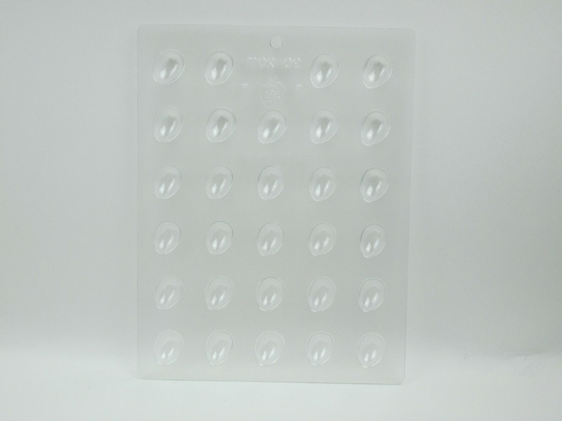Candy Mold 29 Small Egg Jelly Bean Shapes Clear Plastic CK Products 90-2011 gallery