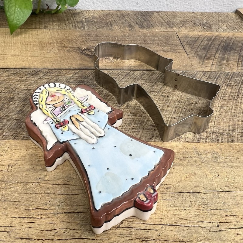 Blue Sky Claywork’s Collection Cookie Cutter Angel By Heather Goldmine gallery