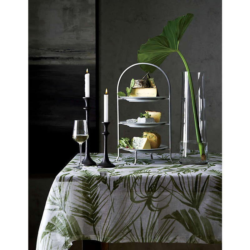 3 Tier Graphite Serving Plate Stand Frame High Tea Desserts Pizza Stand gallery