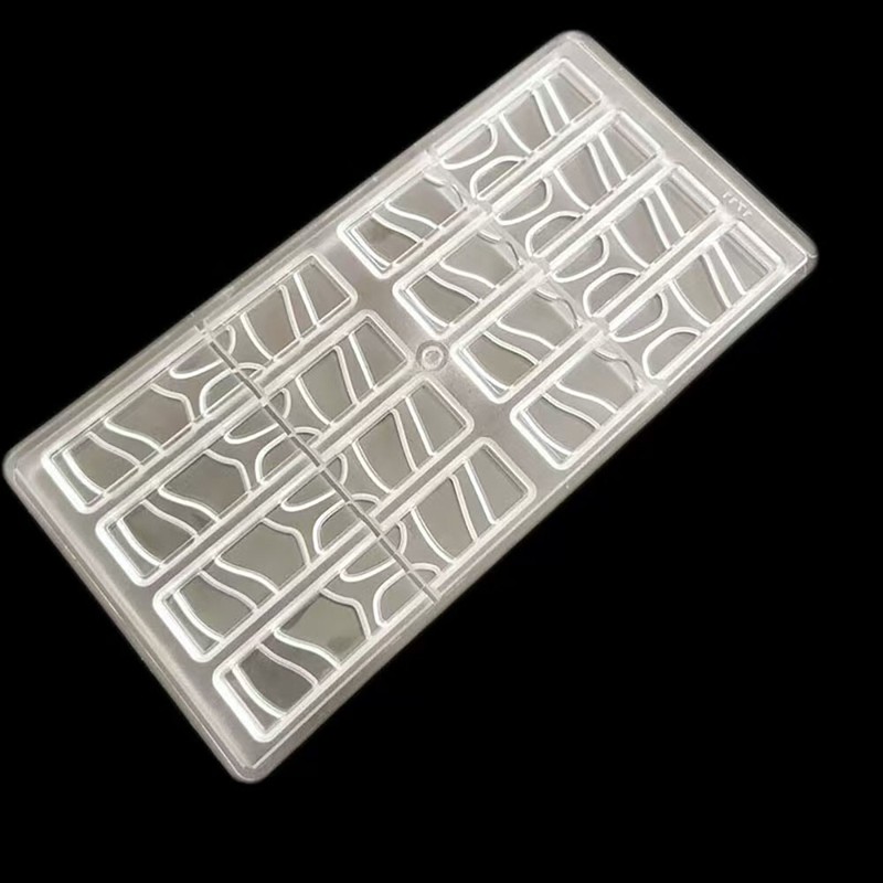 28g 3D Stick Bar Chocolate Mold Polycarbonate Chocolate Forms Candy Bar Mold gallery