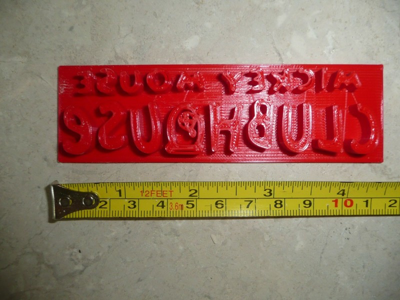 MICKEY MOUSE CLUBHOUSE 2 PC COOKIE CUTTER AND STAMP MADE IN USA PR4375 gallery