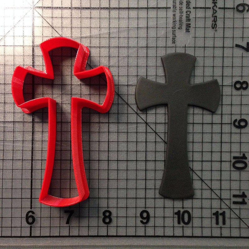Cross 101 Cookie Cutter
