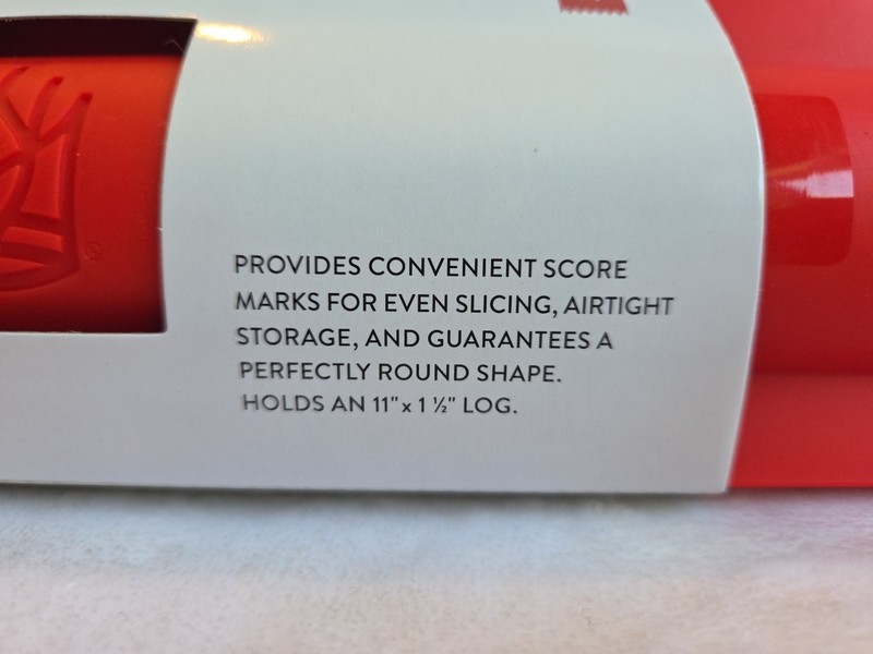 King Arthur Red Slice and Bake Cookie Dough Keeper Storage NWT gallery