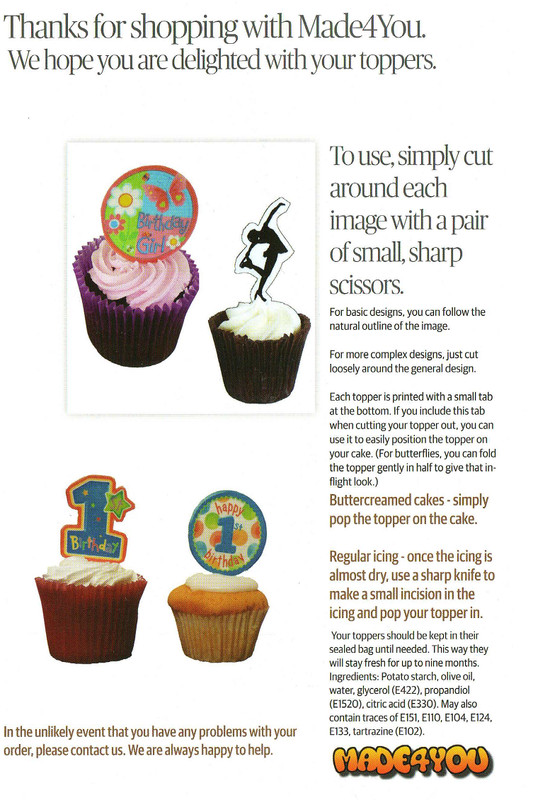 Magic Party - Edible Cupcake Toppers, Kids Stand-up Fairy Cake Bun Decorations gallery