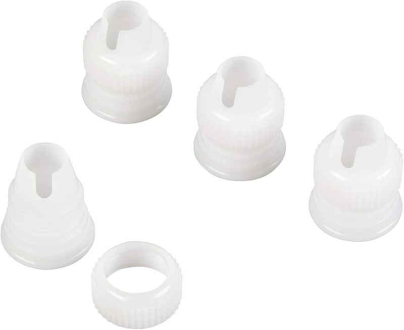 Set of 4 Reusable Decorating Couplers - Perfect for Cake and Cookie Designs gallery