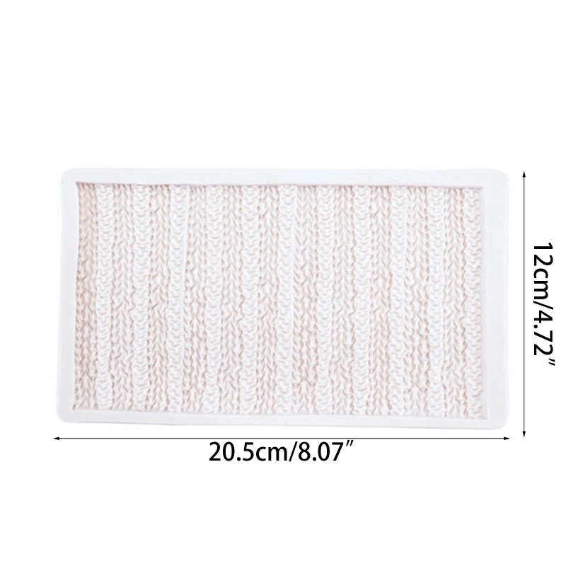 Knitting Silicone DIY Fondant Molds Sweater Embossed Mold Chocolate Clay Moulds gallery