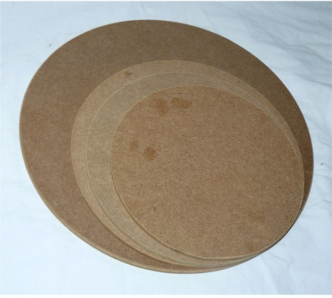 Set of 4 Masonite Cake Boards, Tiered Cakes, 13″ 10″ 9″ 8″