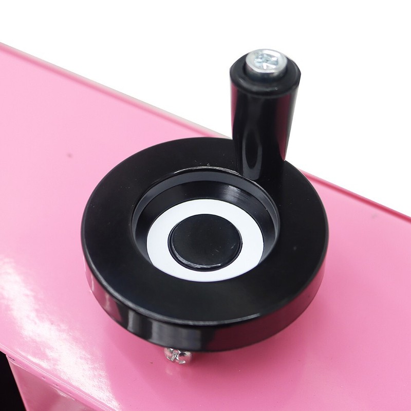 Pink Adjustable Rotating Speed Cake Decorating Coating Spreading Machine 4-12in gallery