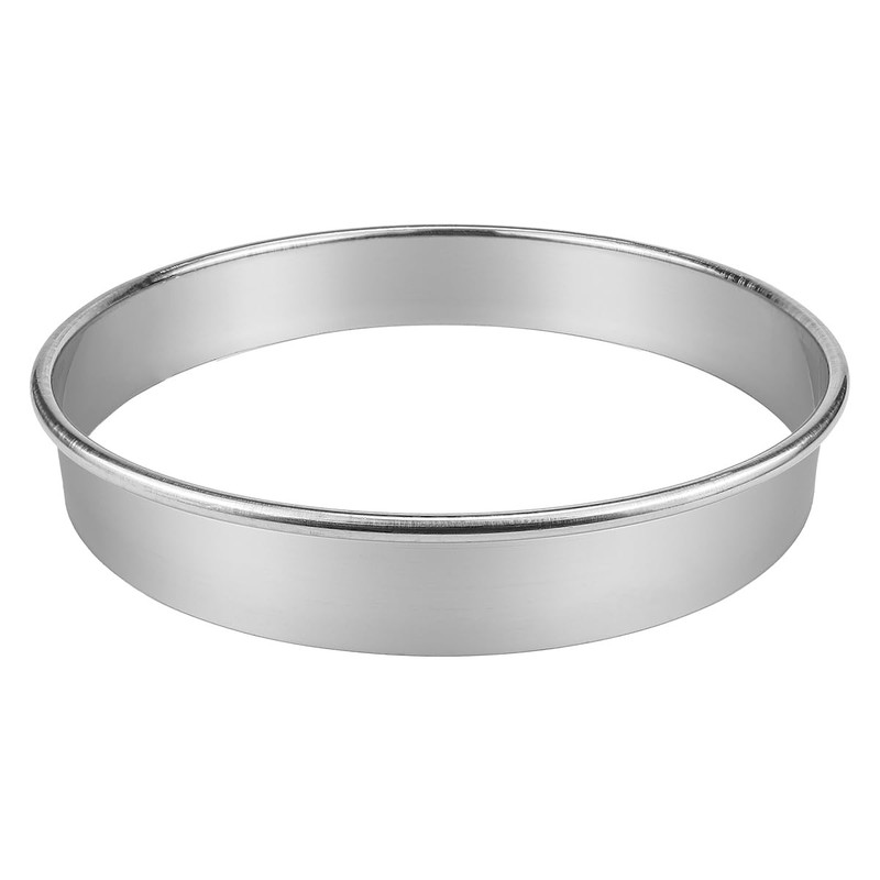 11 Inch Round Cookie Cutter – Stainless Steel Pizza Pastry Ring Mold for Deep…