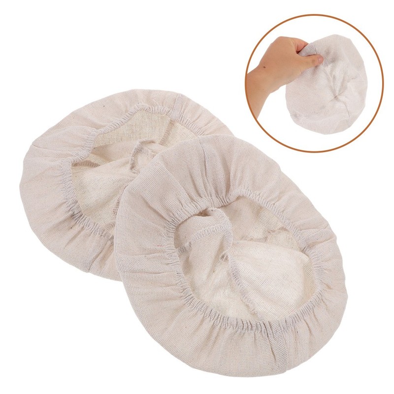 4pcs Round Sourdough Proofing Covers Bread Proofing Basket Cloth Liners