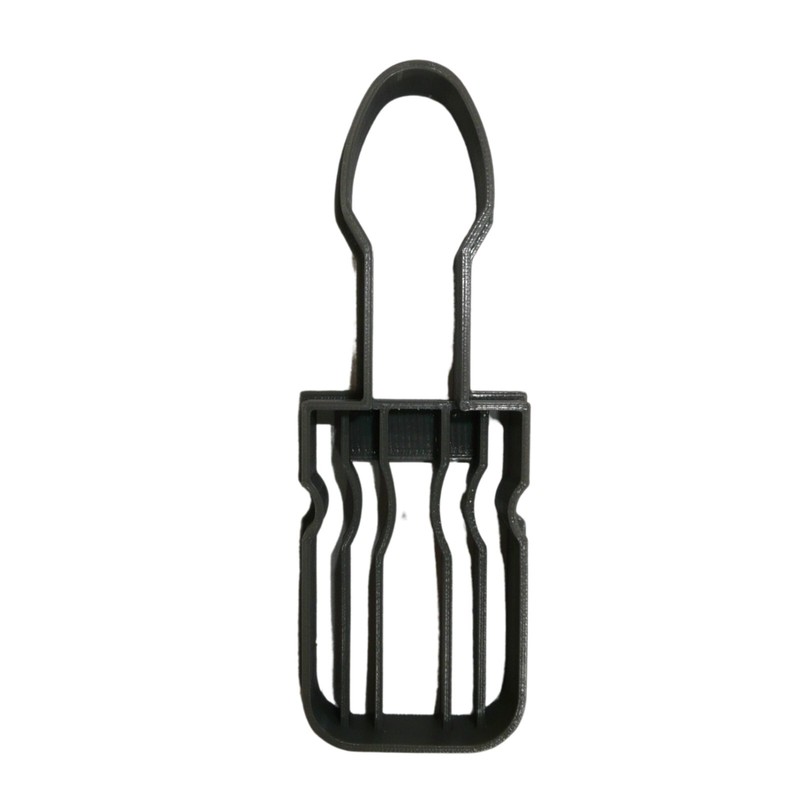 SCREWDRIVER SHAPE DETAILED CONSTRUCTION THEME COOKIE CUTTER USA PR5266