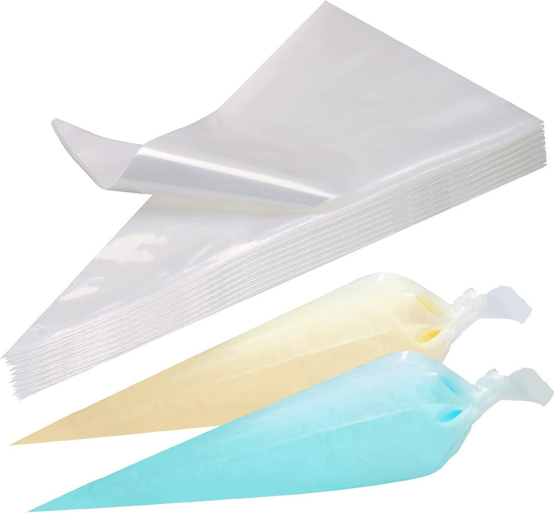 100 Bolsas Desechables Reposteria 18 Pulg Decoracion Pastel Cupcake Galletas gallery